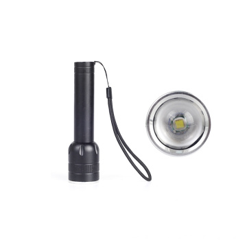 Lampe de poche à LED rechargeable USB USB zoomable en aluminium